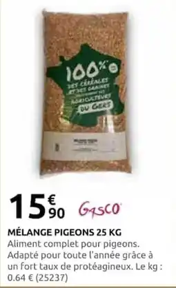 Rural Master GASCO MÉLANGE PIGEONS offre