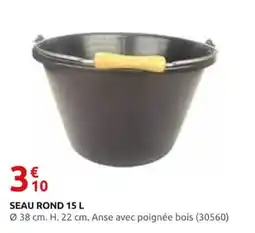 Rural Master SEAU ROND 15 L offre