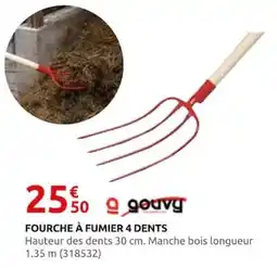 Rural Master gouvy FOURCHE À FUMIER 4 DENTS offre