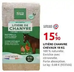 Rural Master BIOFIN LITIÈRE LITIÈRE DE CHANVRE offre