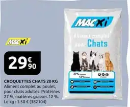 Rural Master MACXI Croquettes chats offre