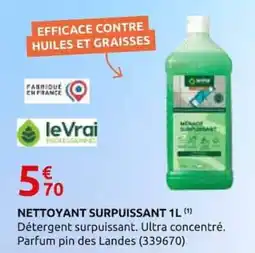 Rural Master leVrai NETTOYANT SURPUISSANT offre