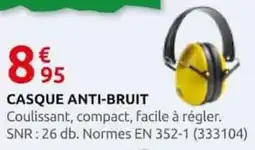 Rural Master CASQUE ANTI-BRUIT offre