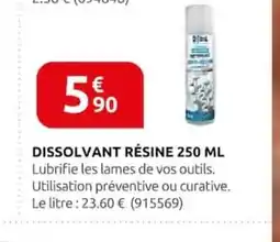 Rural Master DISSOLVANT RÉSINE offre