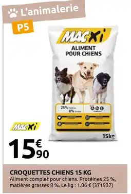 Rural Master Macxi croquettes chiens 15 kg offre
