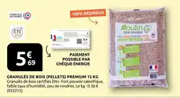 Rural Master Moulin granulés de bois (pellets) premium 15 kg offre