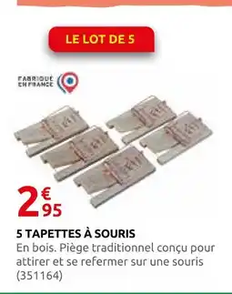 Rural Master 5 tapettes à souris offre