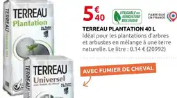Rural Master Terreau plantation 40 l offre