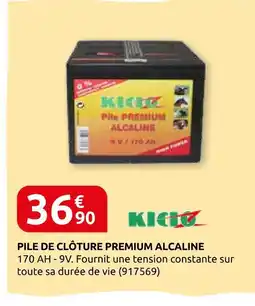 Rural Master Pile de clôture premium alcaline offre
