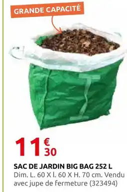 Rural Master Sac de jardin big bag 252 l offre