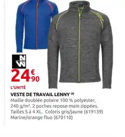 Rural Master Veste de travail lenny offre