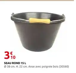 Rural Master Seau rond 15 l offre