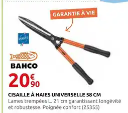 Rural Master Bahco cisaille à haies universelle offre