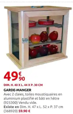 Rural Master Garde-manger offre