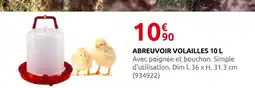 Rural Master Abreuvoir volailles offre