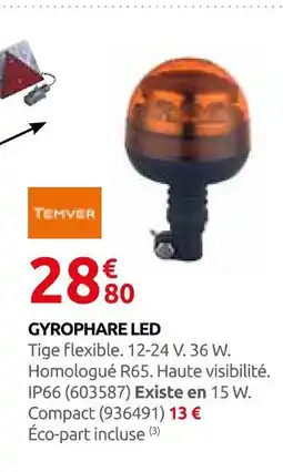 Rural Master Temver gyrophare led offre