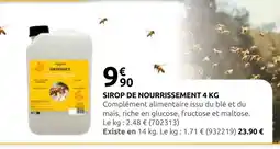Rural Master Sirop de nourrissement 4 kg offre