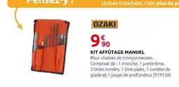 Rural Master Kit affûtage manuel offre