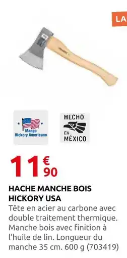 Rural Master Mango hickory americano hache manche bois hickory usa offre