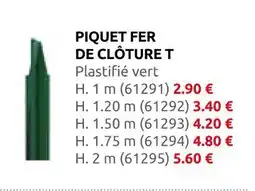 Rural Master Piquet fer de clôture t offre