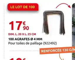 Rural Master 100 agrafes ø 4 mm offre