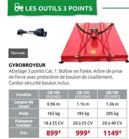 Rural Master Gyrobroyeur offre