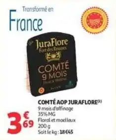 Auchan Juraflore - comté aop offre