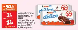 Netto Kinder Gâteau délice cacao offre