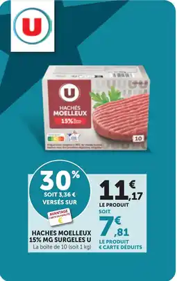 Bi1 U haches moelleux offre