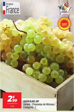 Netto RAISIN BLANC AOP offre