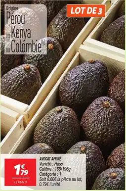 Netto AVOCAT AFFINÉ offre