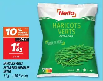 Netto Haricots verts