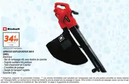 Netto Einhell Aspirateur souffleur broyeur 3000 W offre