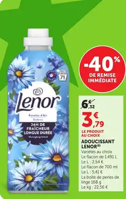 Bi1 Lenor Adoucissant offre