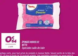 Netto Netto Éponges douces offre