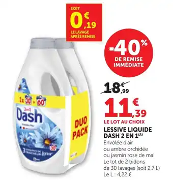 Dash Lessive liquide