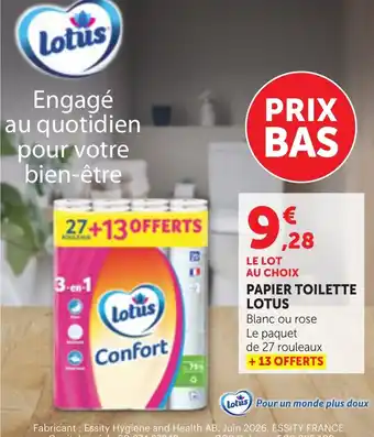 Lotus Papier toilette