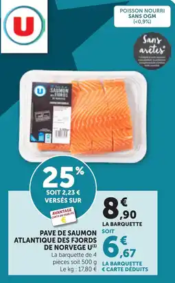 Bi1 U Pave de saumon atlantique des fjords offre