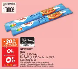 Netto Netto Pâte feuilletée offre