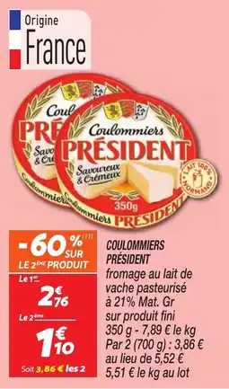 Netto Coulommiers PRÉSIDENT offre
