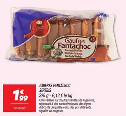 Netto Serebis Gaufres Fantachoc offre