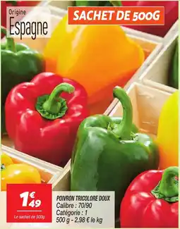 Netto POIVRON TRICOLORE DOUX offre