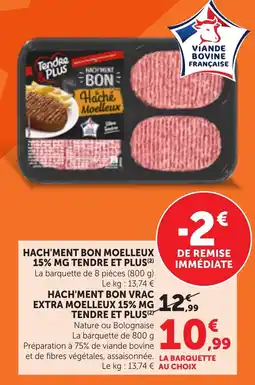 Bi1 Tendre Plus Haché Moelleux offre