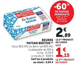 Bi1 Paysan Breton Beurre offre