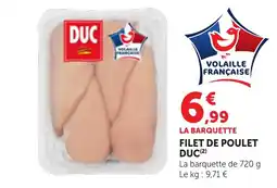 Maximarché DUC FILET DE POULET offre
