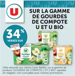 Bi1 U Gourdes de compote offre