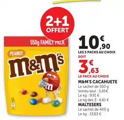 Bi1 M&M'S CACAHUETE offre