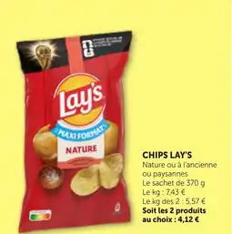 Bi1 Lay's Chips offre