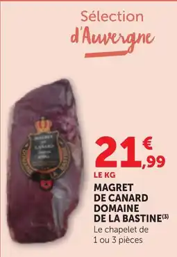 Bi1 Domaine de la Bastine Magret de canard offre