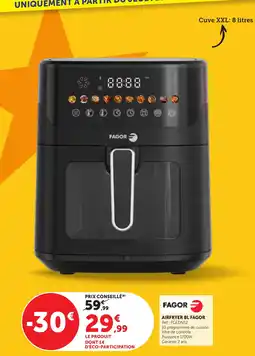 Bi1 FAGOR AIRFRYER 8L offre